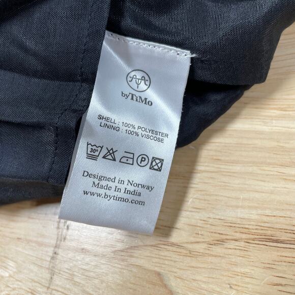 byTiMo NWT Rose Field Wrap Dress Midi Floral Size S Ruffle Trim Long Sleeves - Picture 10 of 12